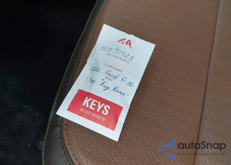 2025 Ford F-150 King Ranch from USA, damaged, VIN 1FTFW6LD7SFA48539